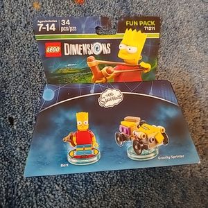 👍 Bart Simpson Lego Dimensions Fun Pack NIB